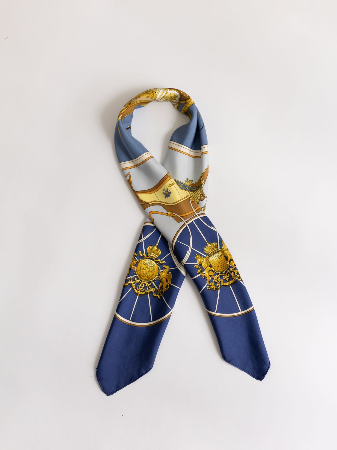 Hermès Springs Silk Scarf