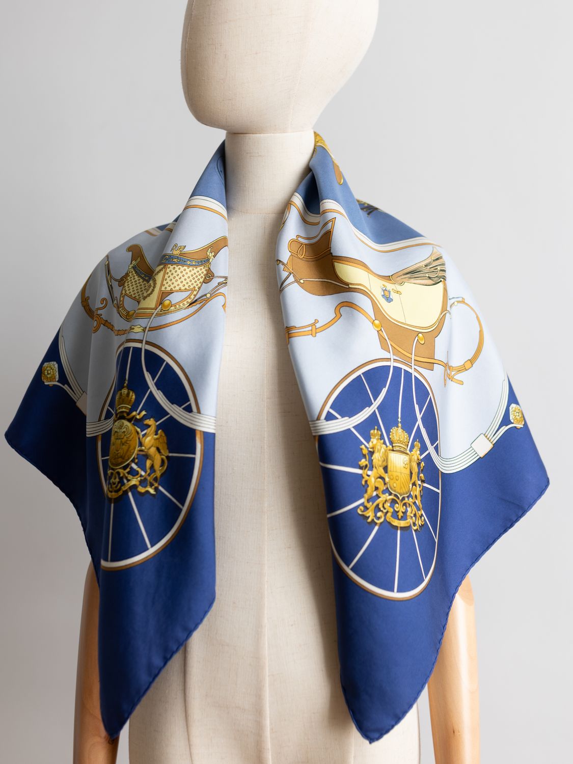 Hermès Springs Silk Scarf