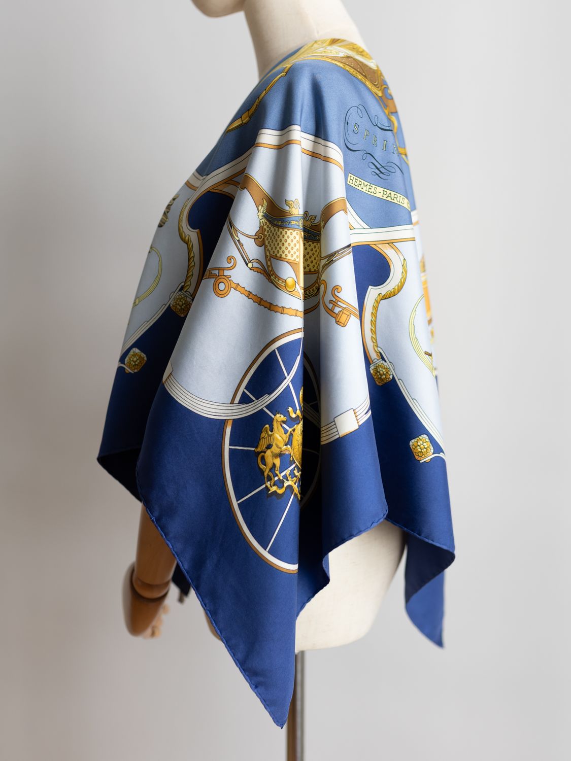 Hermès Springs Silk Scarf