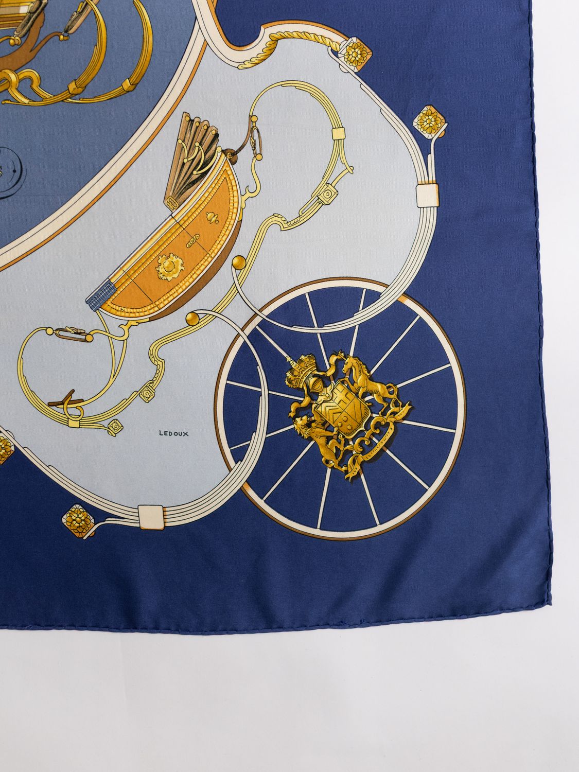 Hermès Springs Silk Scarf