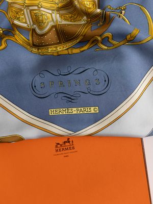 Hermès Springs Silk Scarf