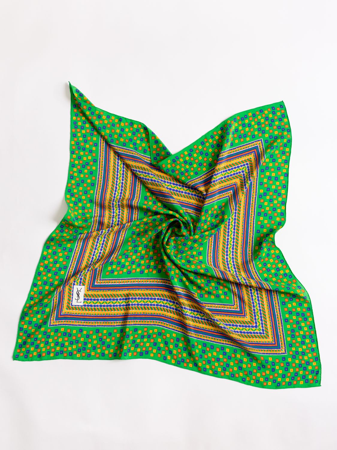 YSL Kaléidoscope Silk Scarf