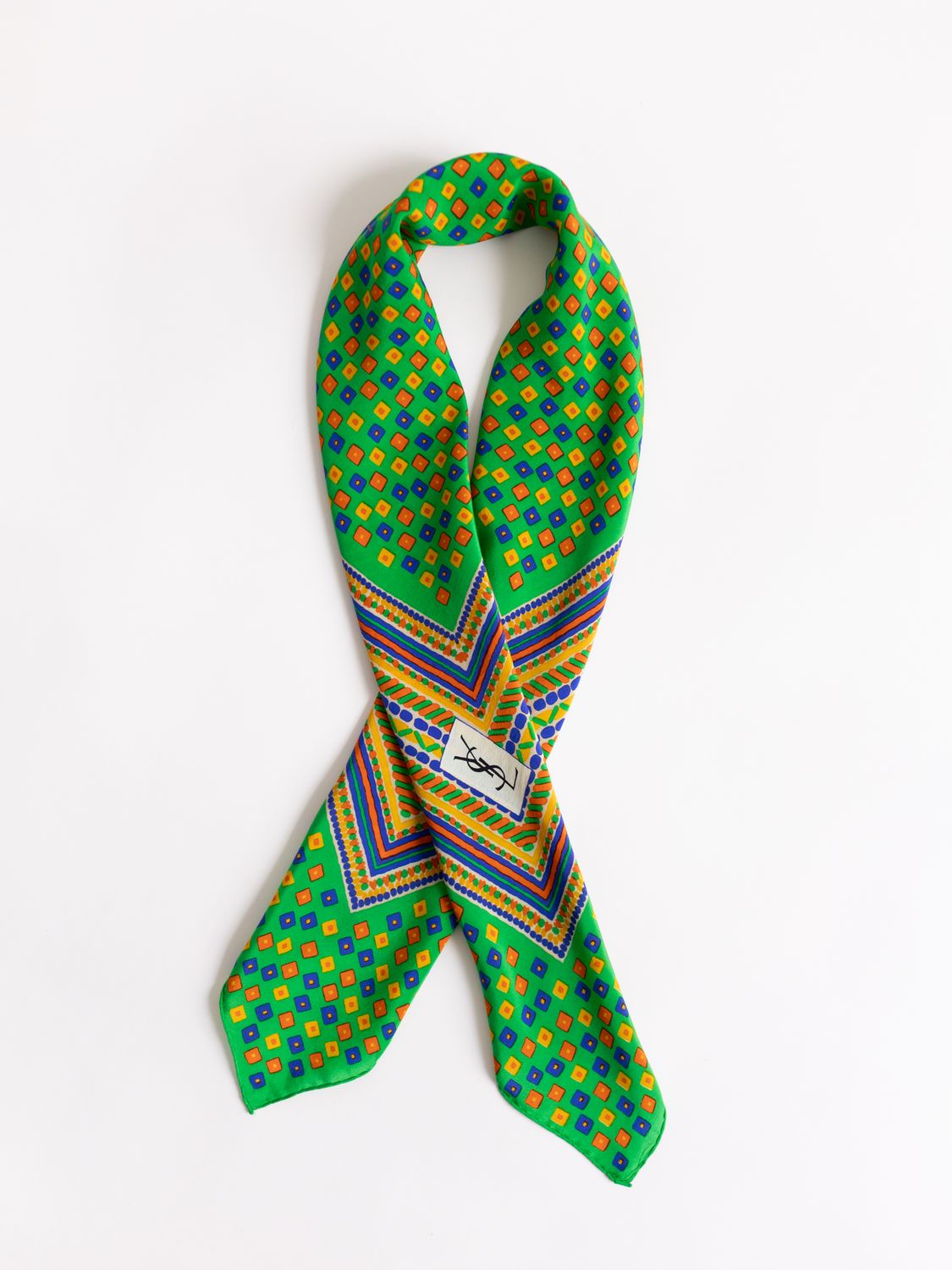 YSL Kaléidoscope Silk Scarf