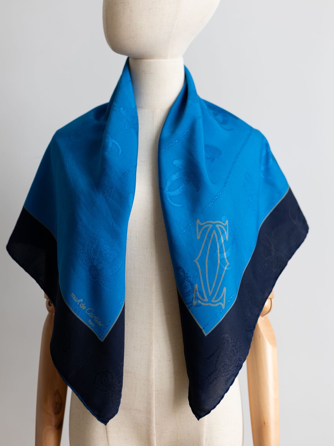 Cartier Nuit Silk Scarf