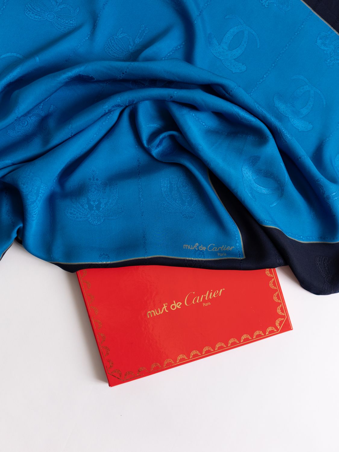 Cartier Nuit Silk Scarf