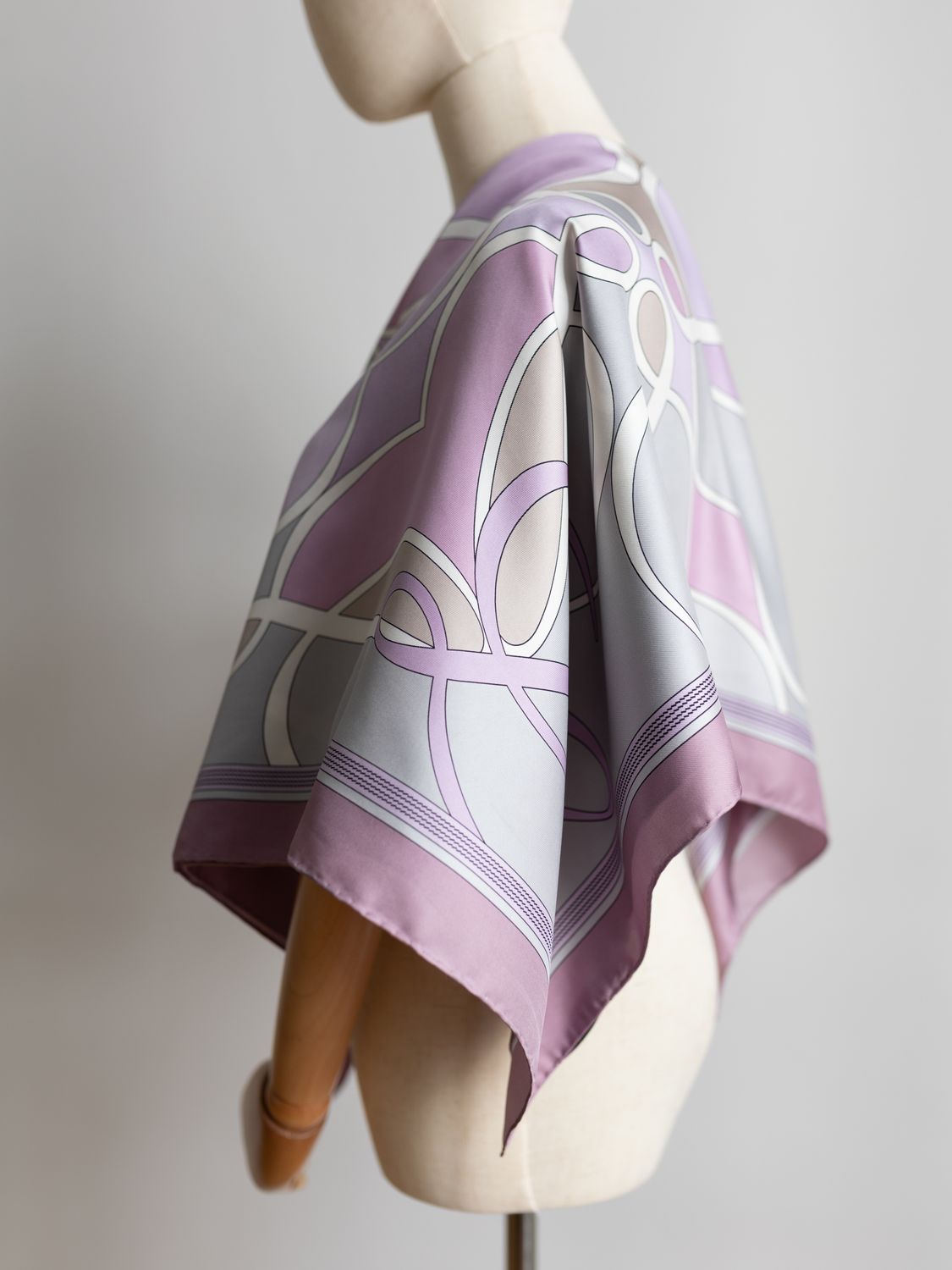 Loewe Pastel Anagram Silk Scarf