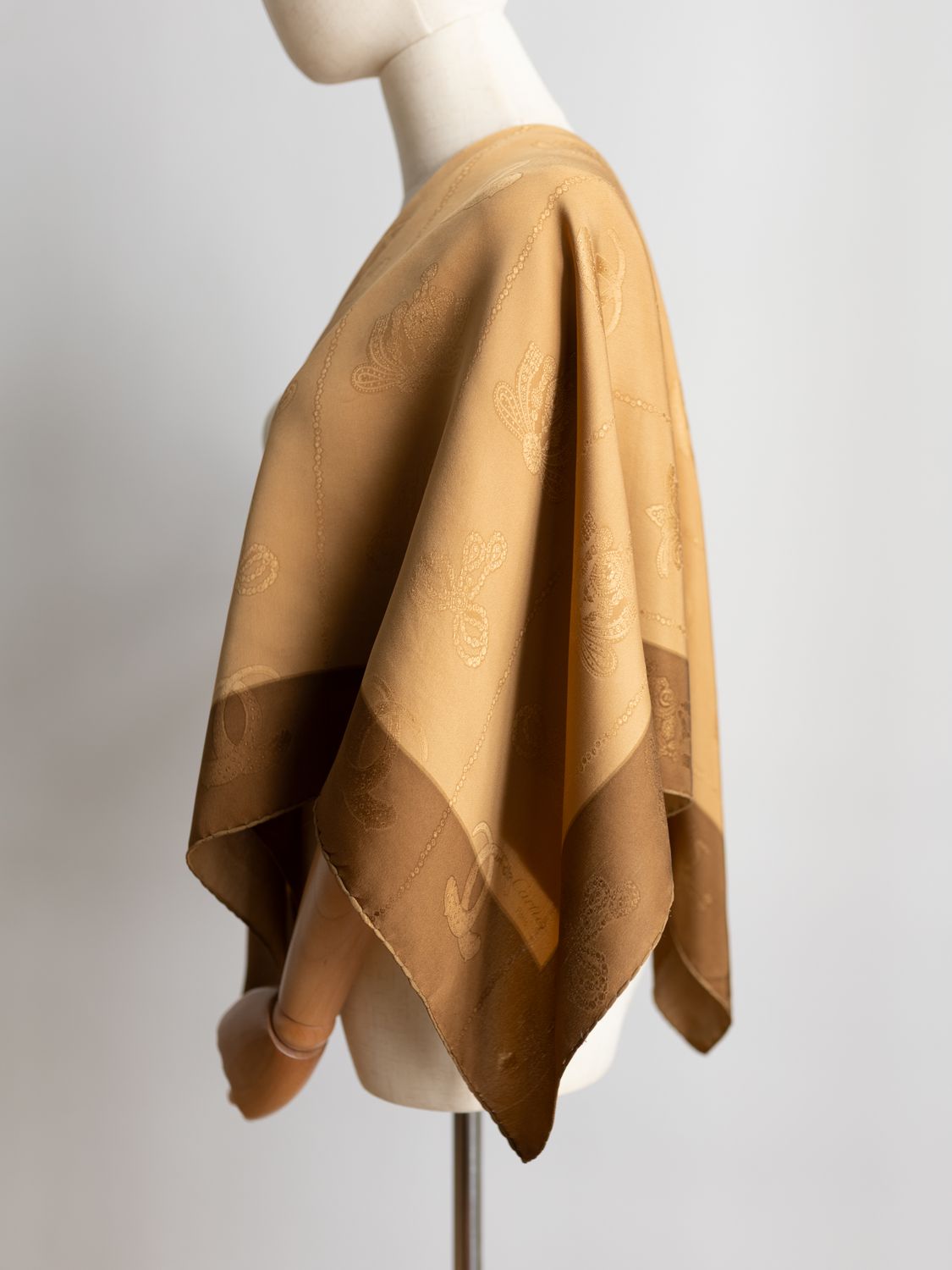 Cartier Classic Monogram Silk Scarf