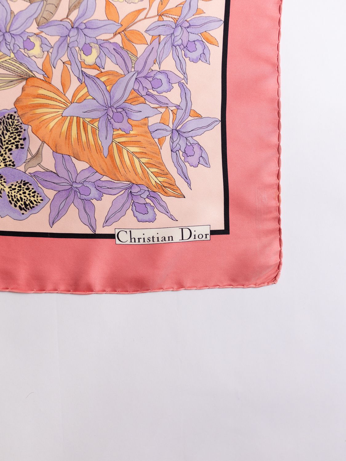 Christian Dior Jungle Botanique Silk Scarf