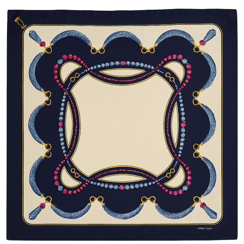Cartier Palais de Perles Silk Scarf