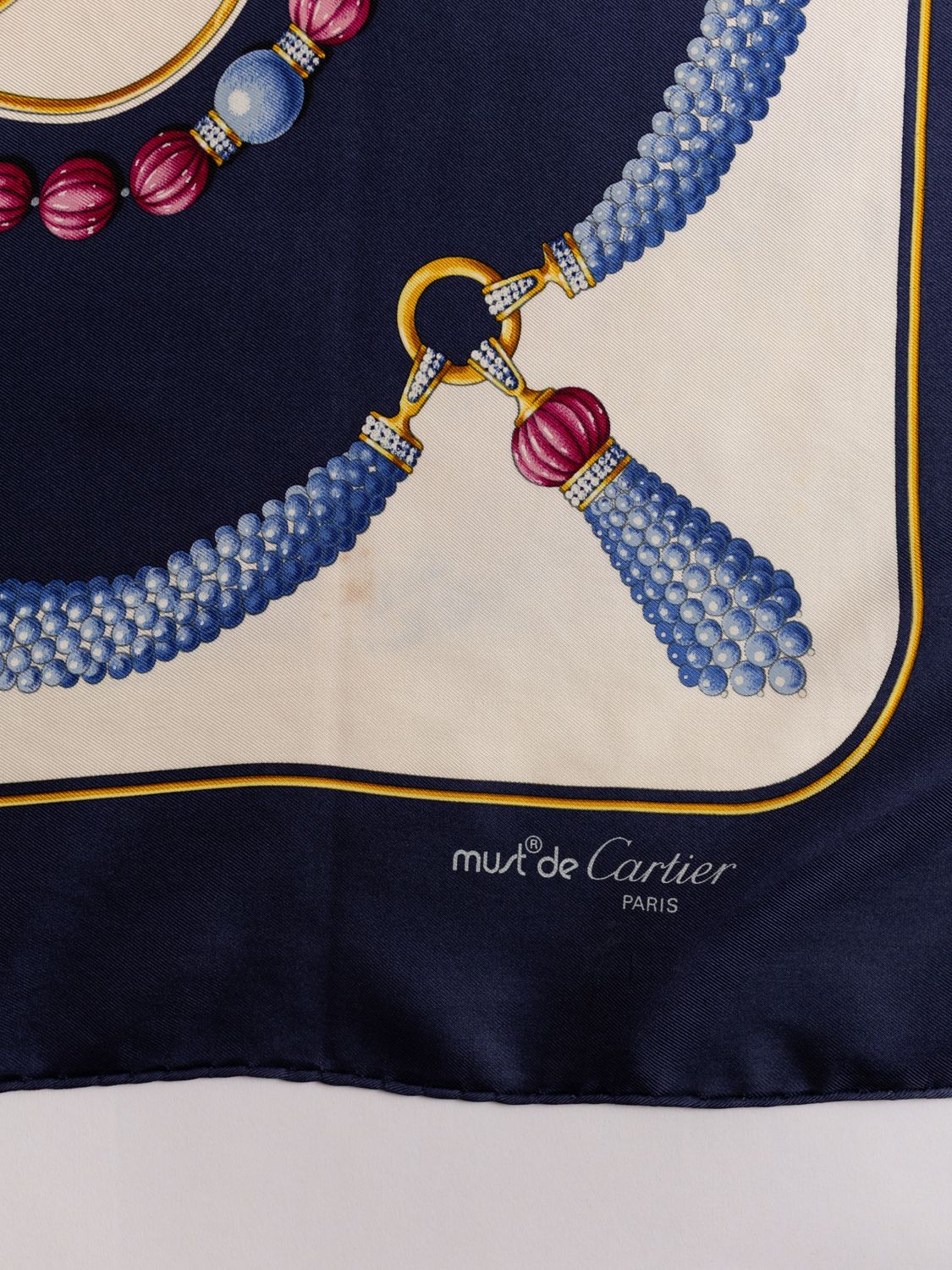 Cartier Palais de Perles Silk Scarf