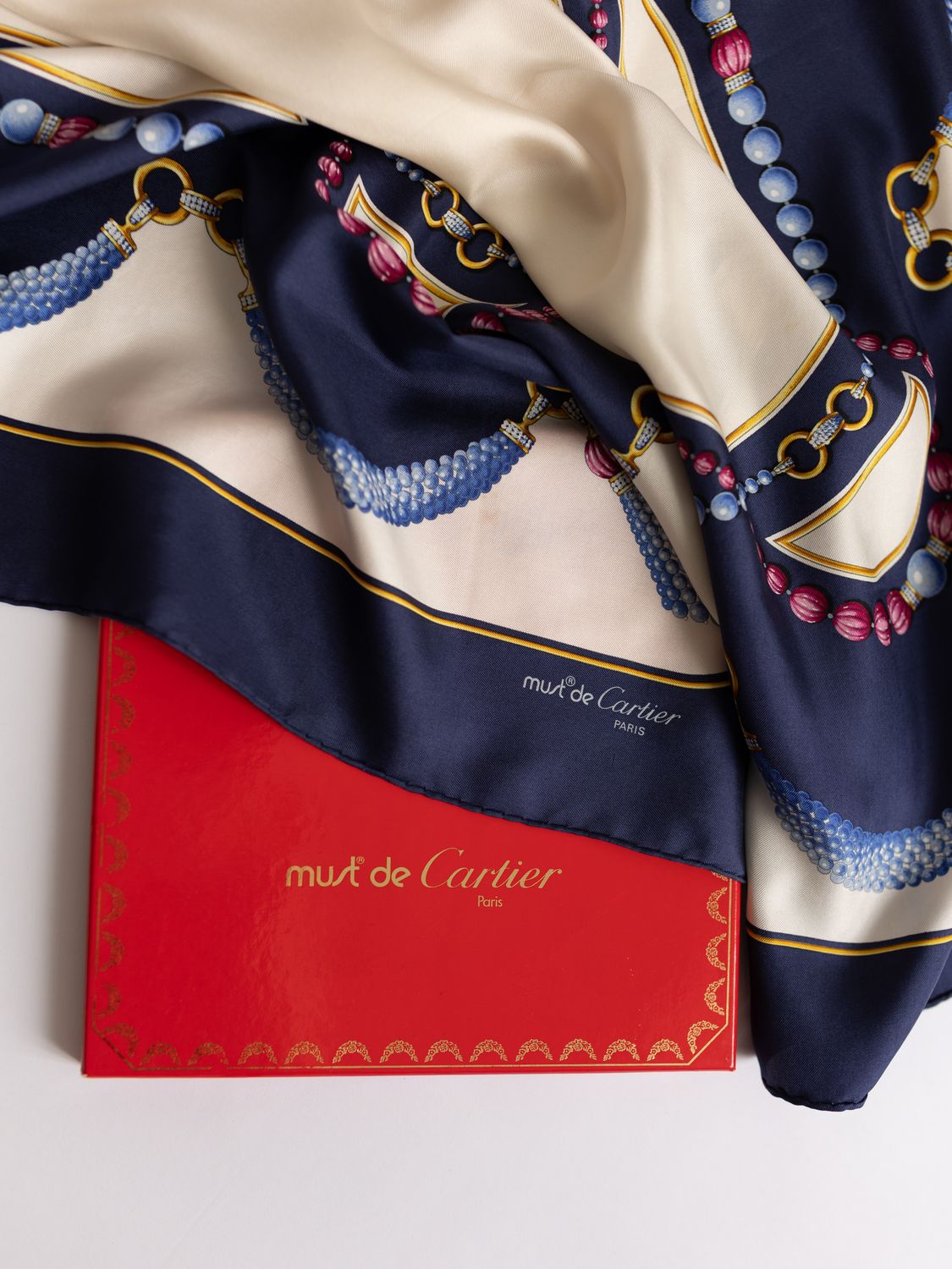 Cartier Palais de Perles Silk Scarf