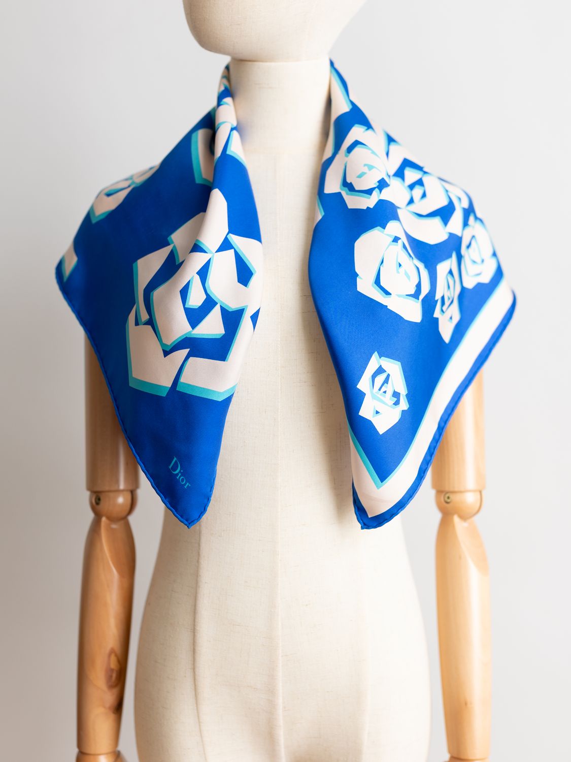 Christian Dior Rose Rhapsody Silk Scarf