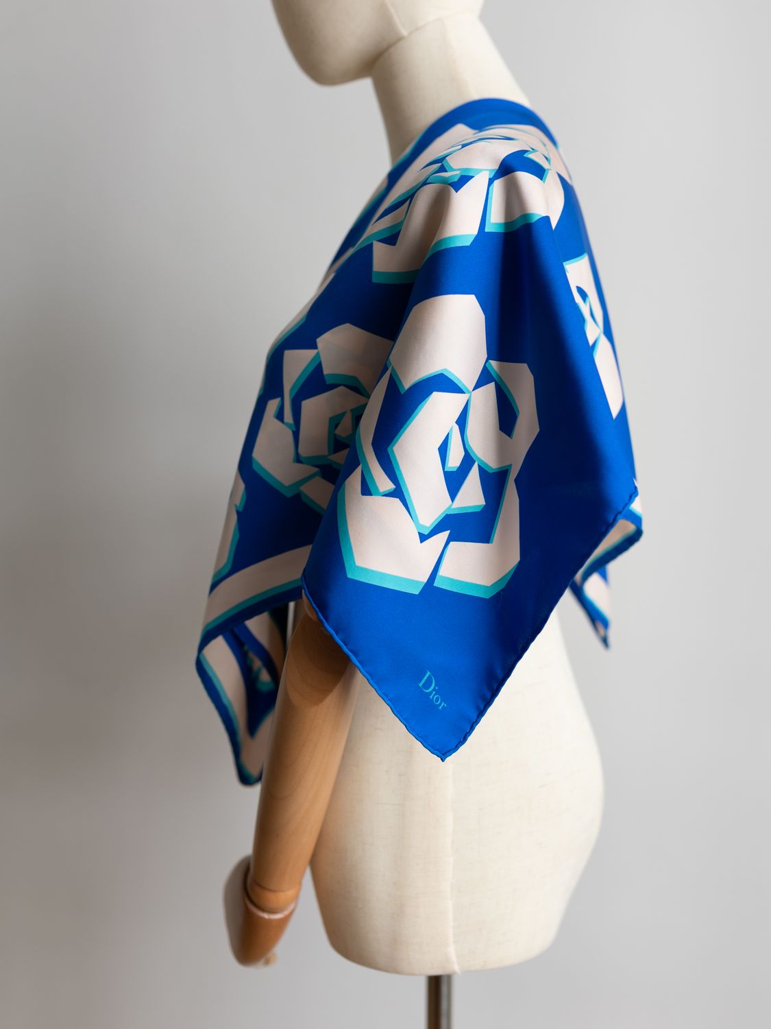 Christian Dior Rose Rhapsody Silk Scarf