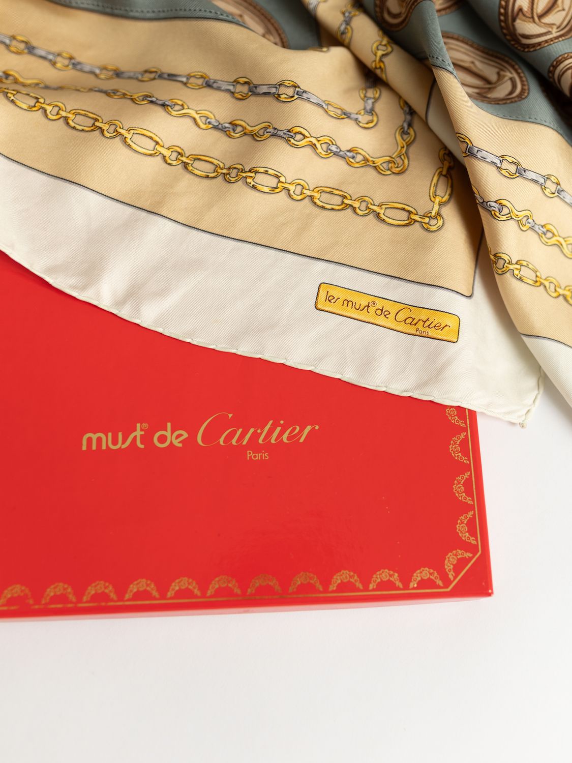 Cartier Cameo Silk Scarf