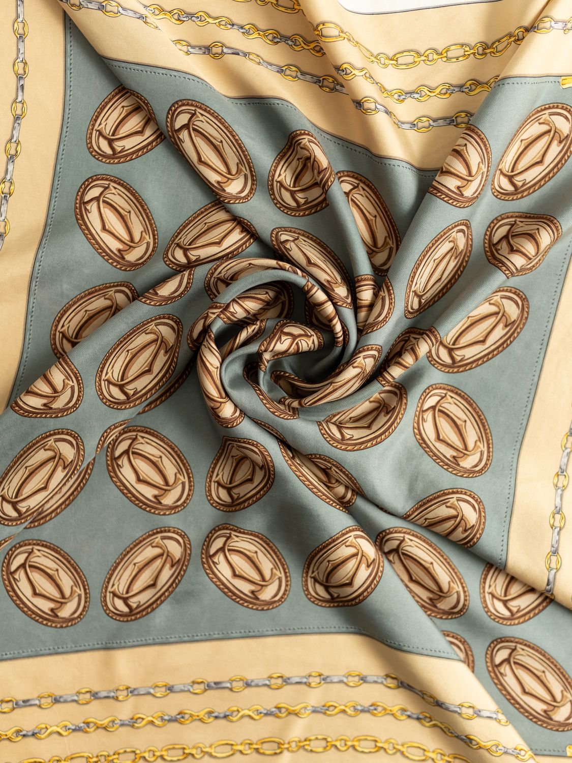 Cartier Cameo Silk Scarf