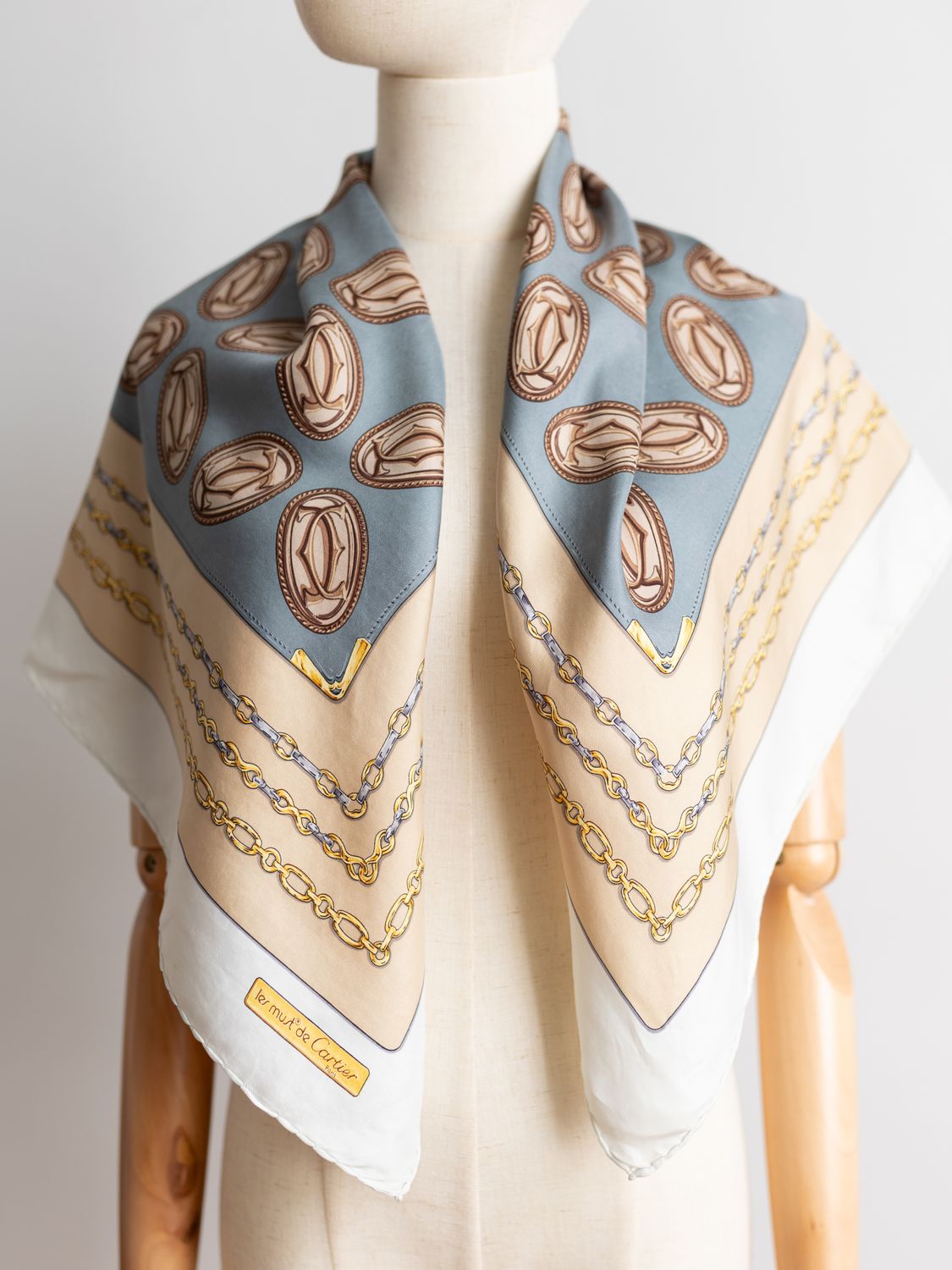 Cartier Cameo Silk Scarf