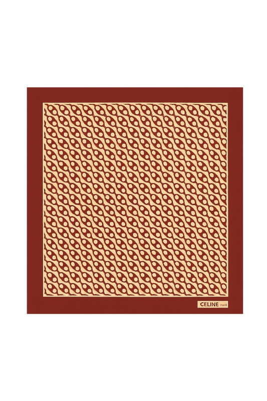Celine Chaînes Classiques Silk Scarf