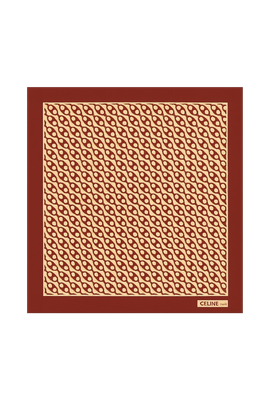 Celine Chaînes Classiques Silk Scarf