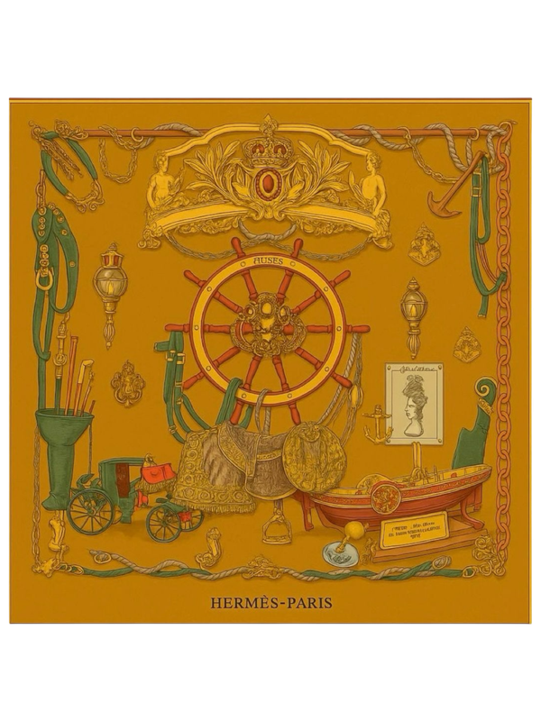 Hermès Musée Silk Scarf