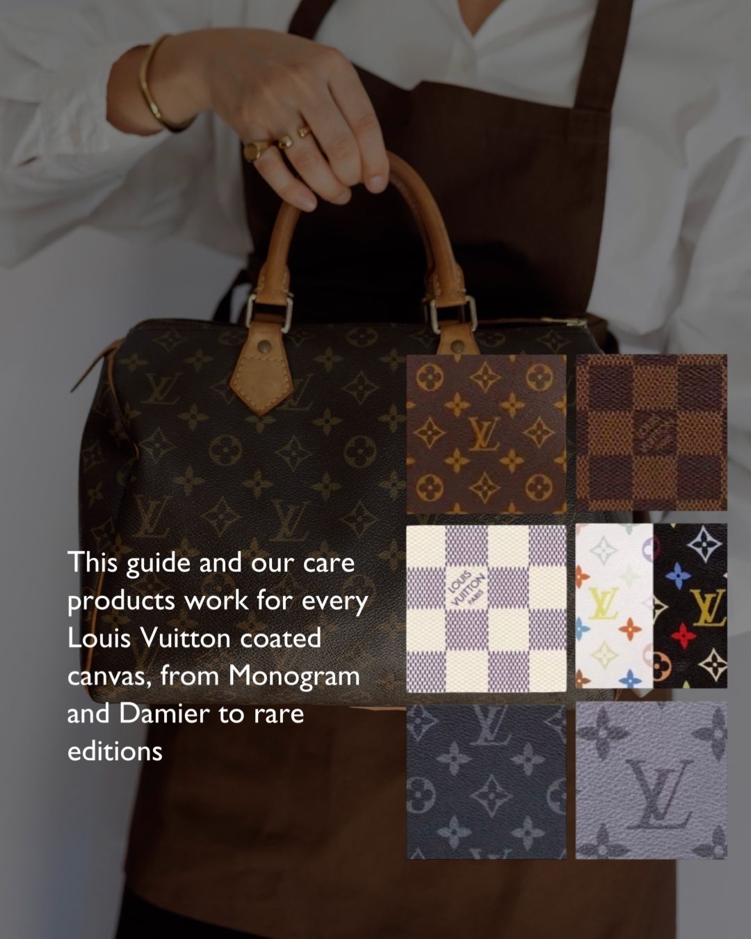 LV Canvas Care Guide