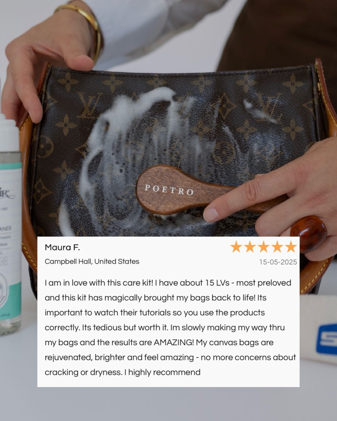 LV Canvas Care Guide