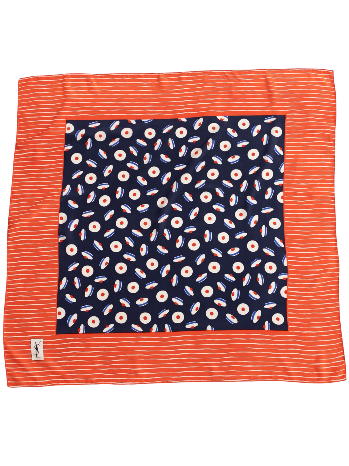 YSL Hats Silk Scarf