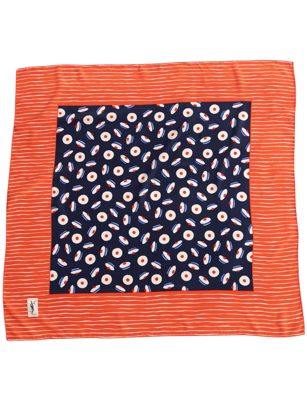 YSL Hats Silk Scarf