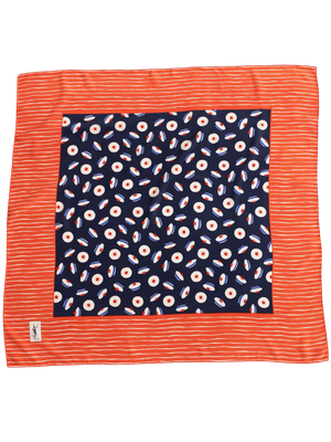 YSL Hats Silk Scarf