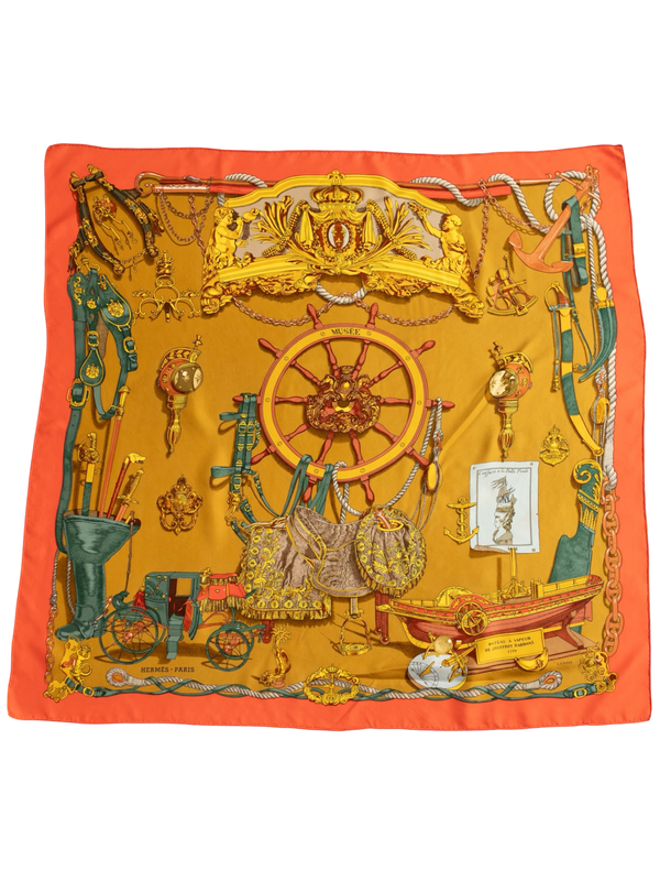 Hermès Musée Silk Scarf