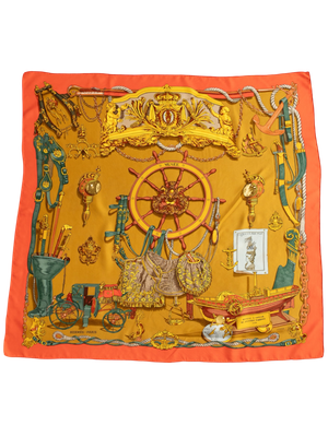 Hermès Musée Silk Scarf