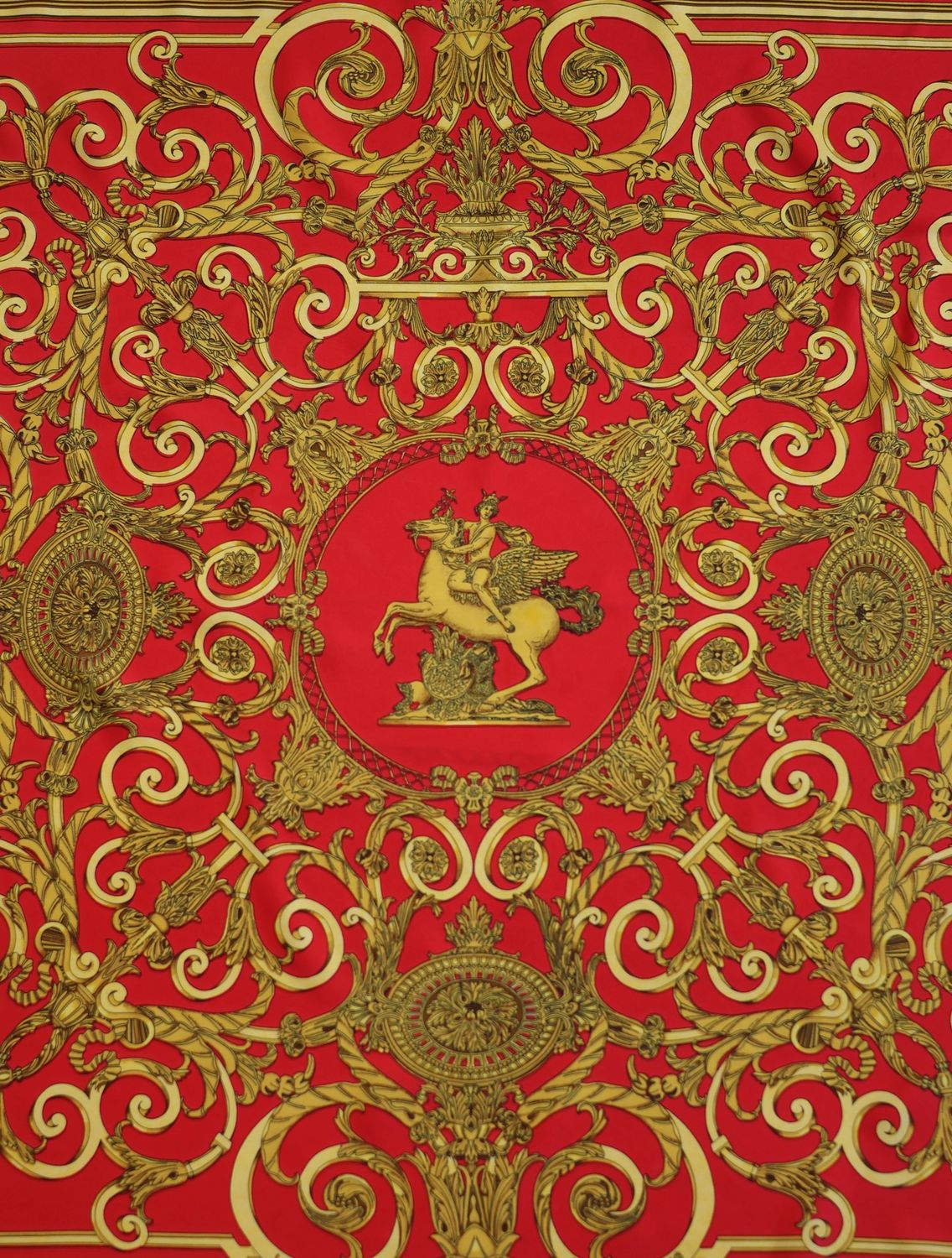 Hermès Les Tuileries Silk Scarf