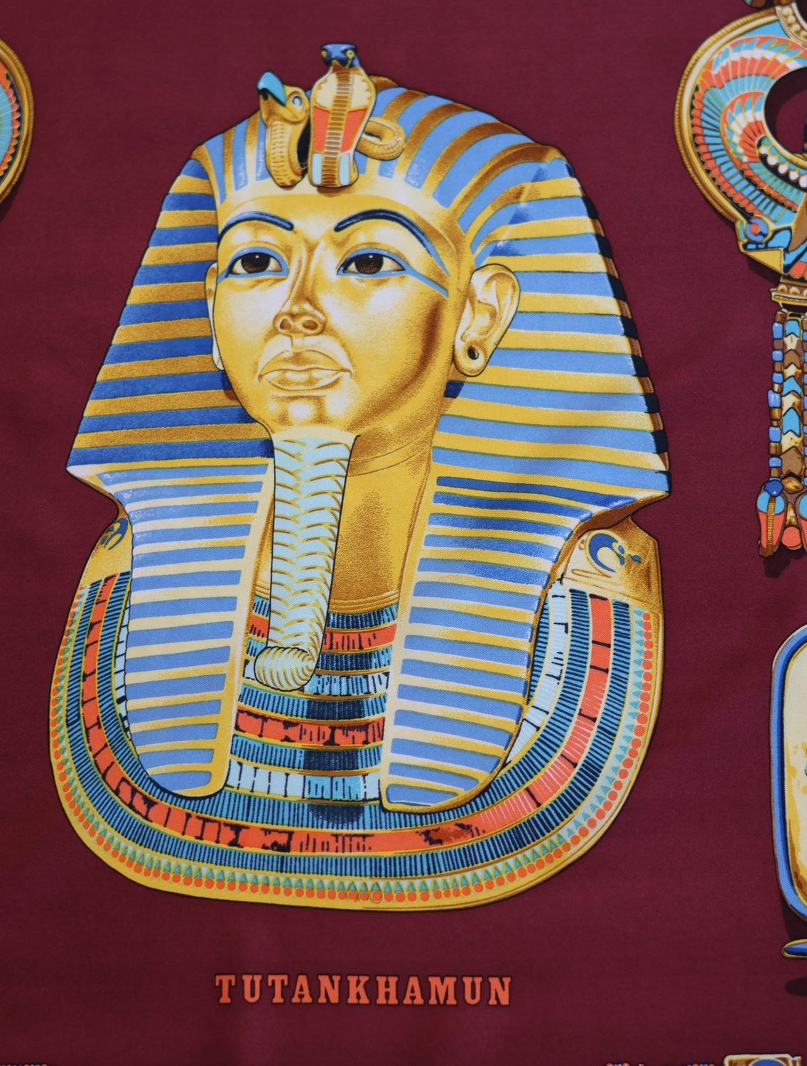 Hermès Tutankhamun Silk Scarf
