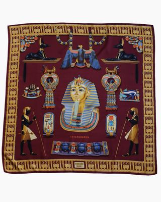 Hermès Tutankhamun Silk Scarf