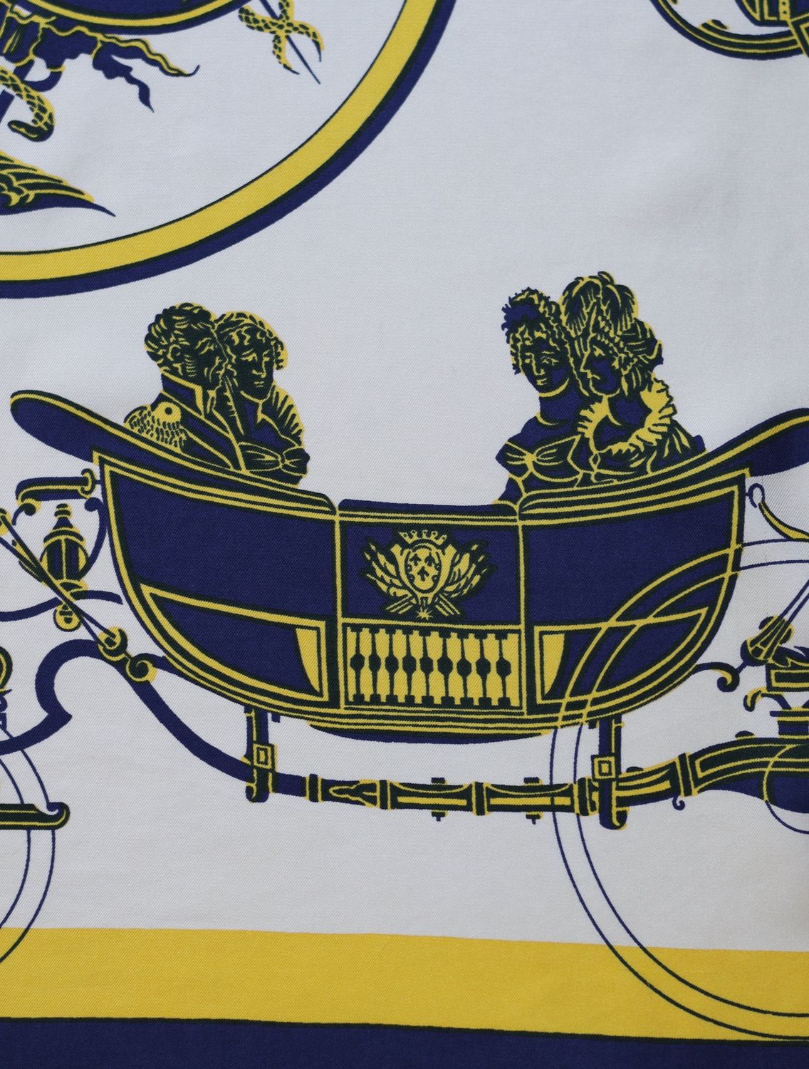 Hermès Ex Libris Silk Scarf from 1946