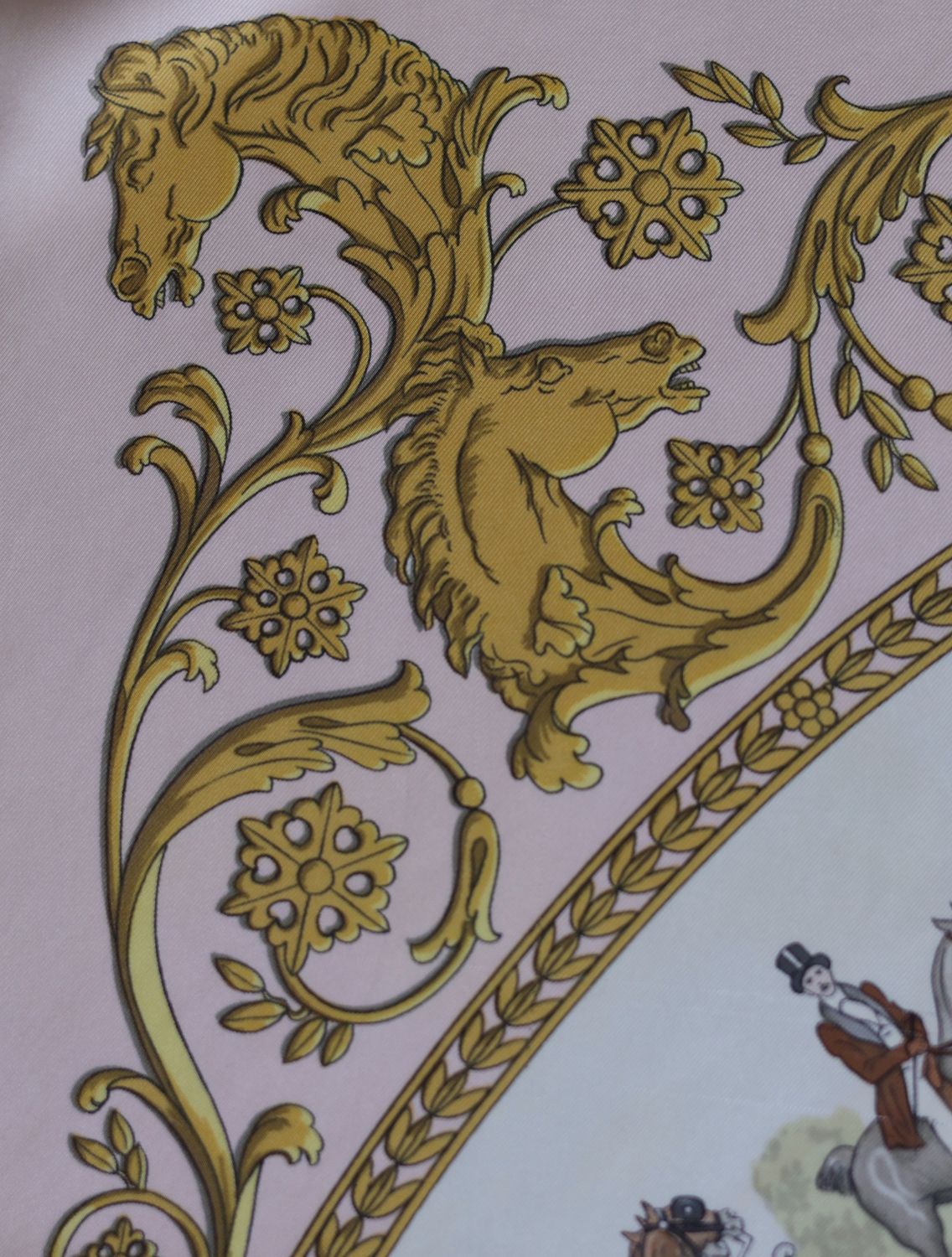 Hermès La Promenade de Longchamp Silk Scarf