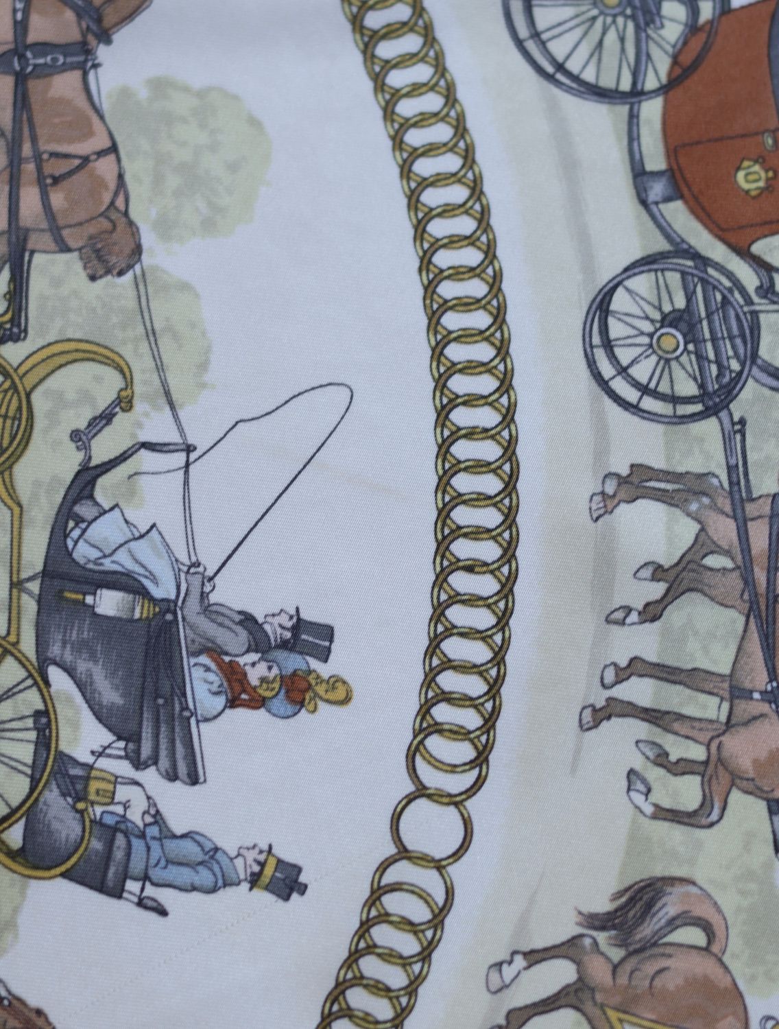 Hermès La Promenade de Longchamp Silk Scarf