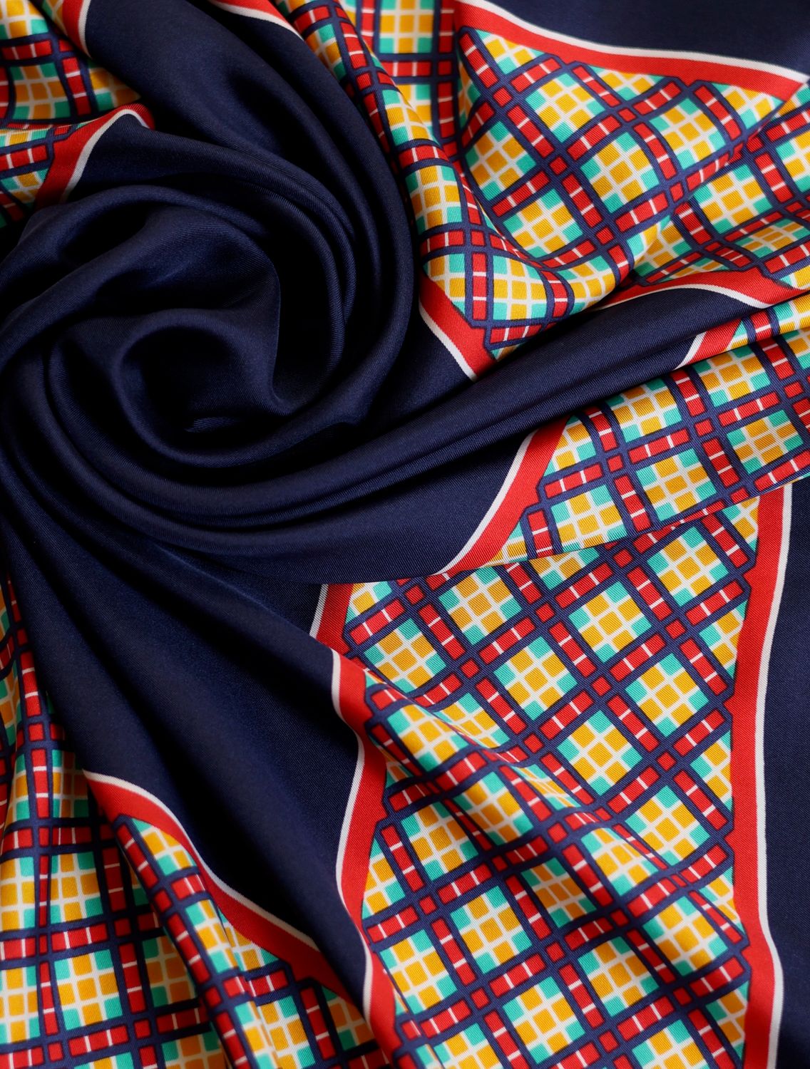 YSL Vitreaux Silk Scarf