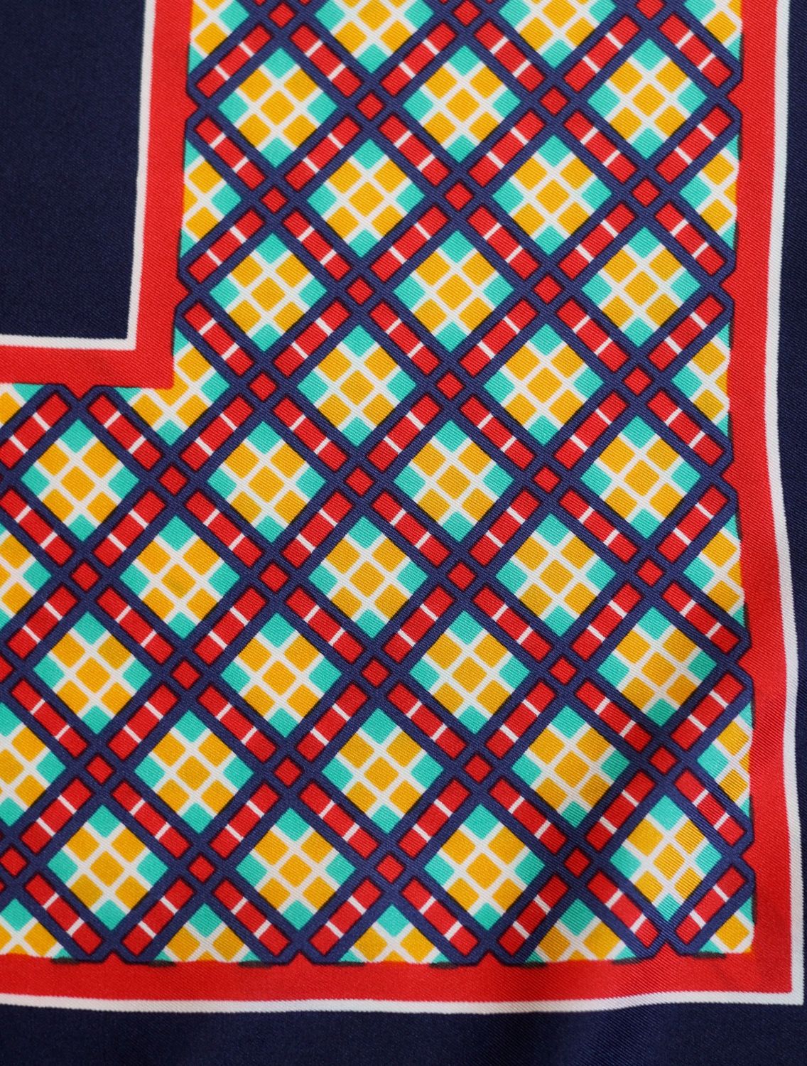 YSL Vitreaux Silk Scarf