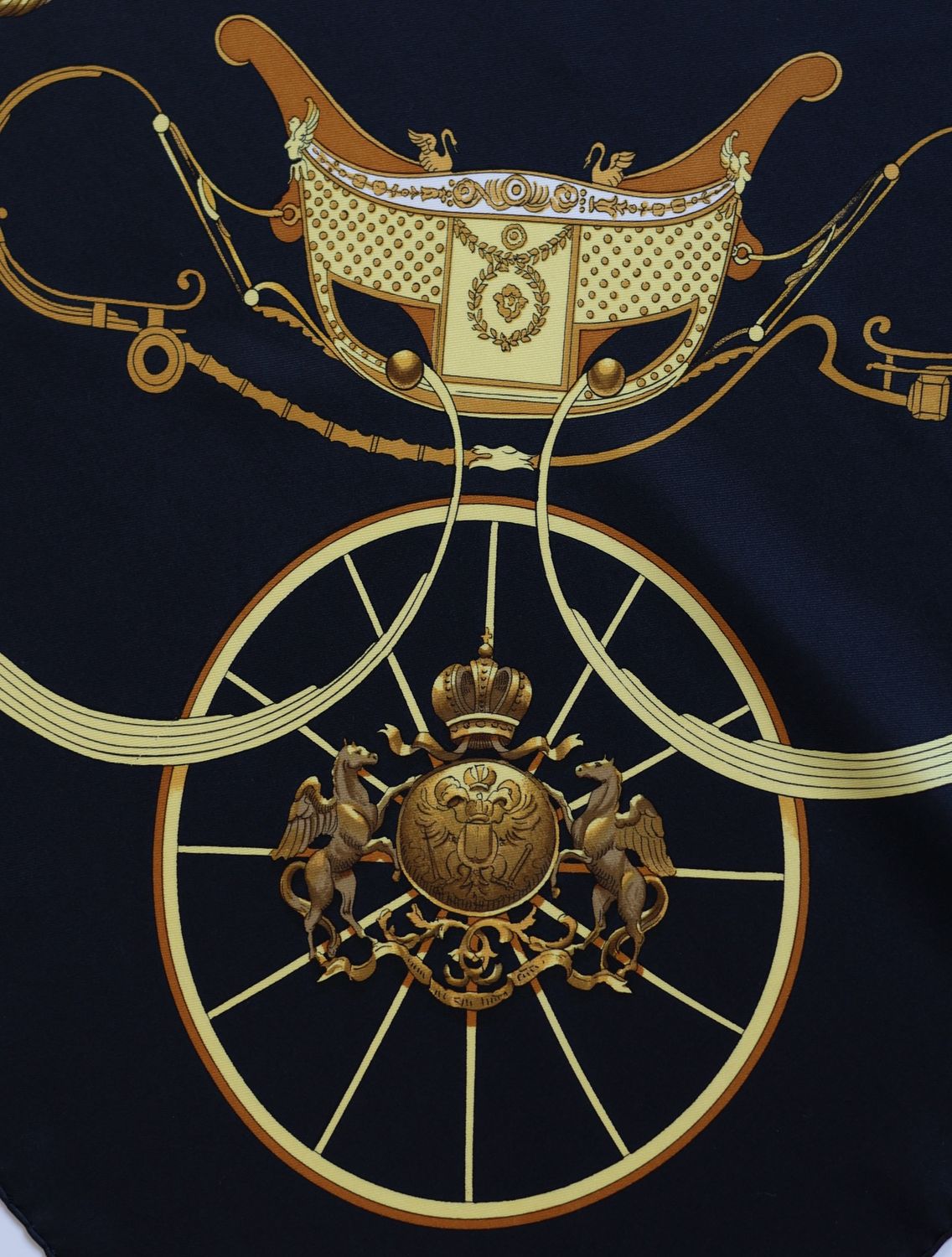 Hermès Springs Silk Scarf