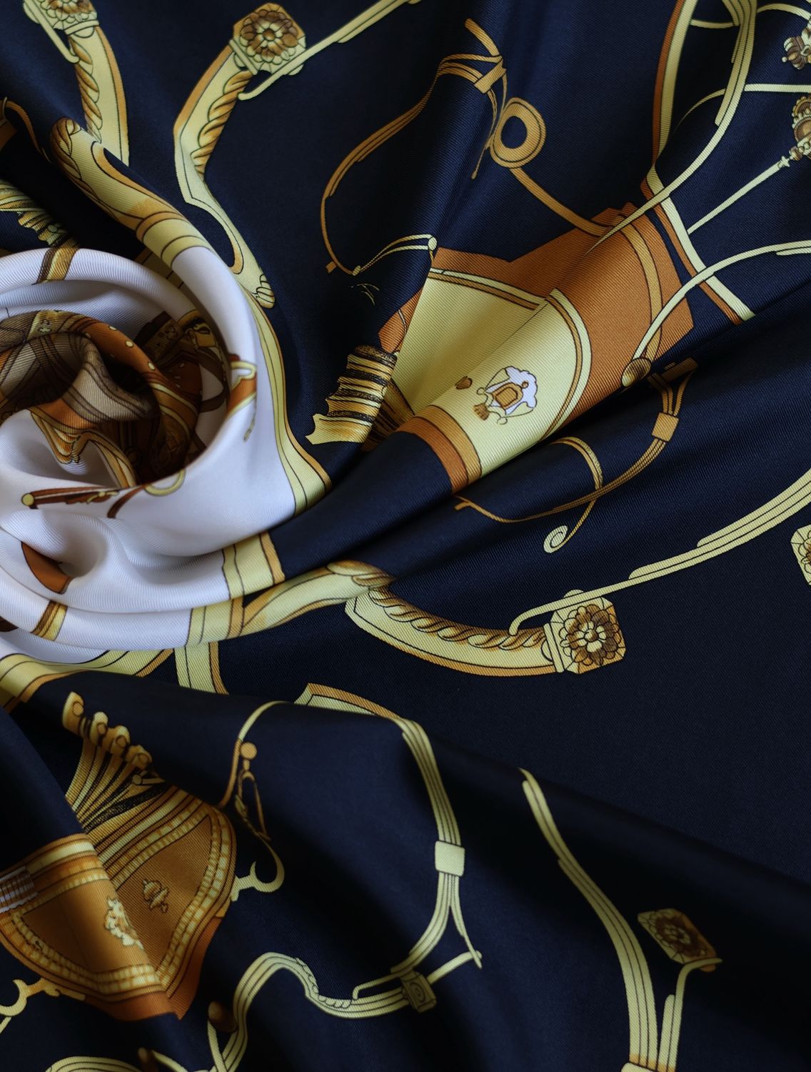 Hermès Springs Silk Scarf