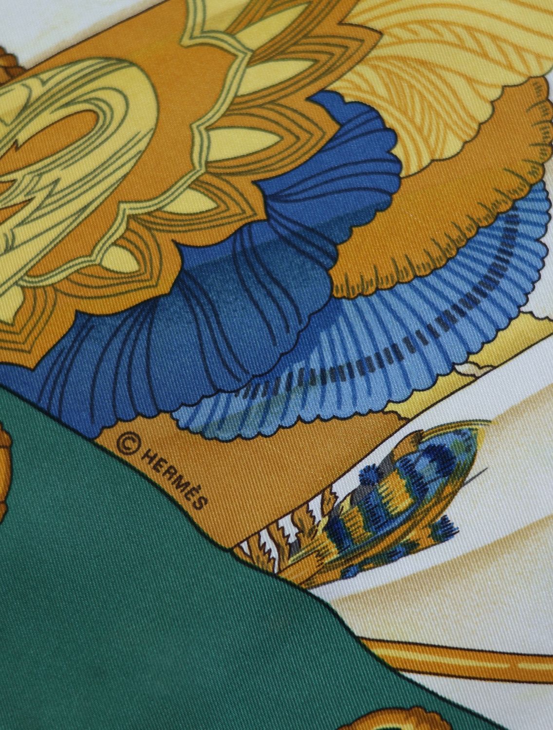 Hermès Soleil de Soie Silk Scarf