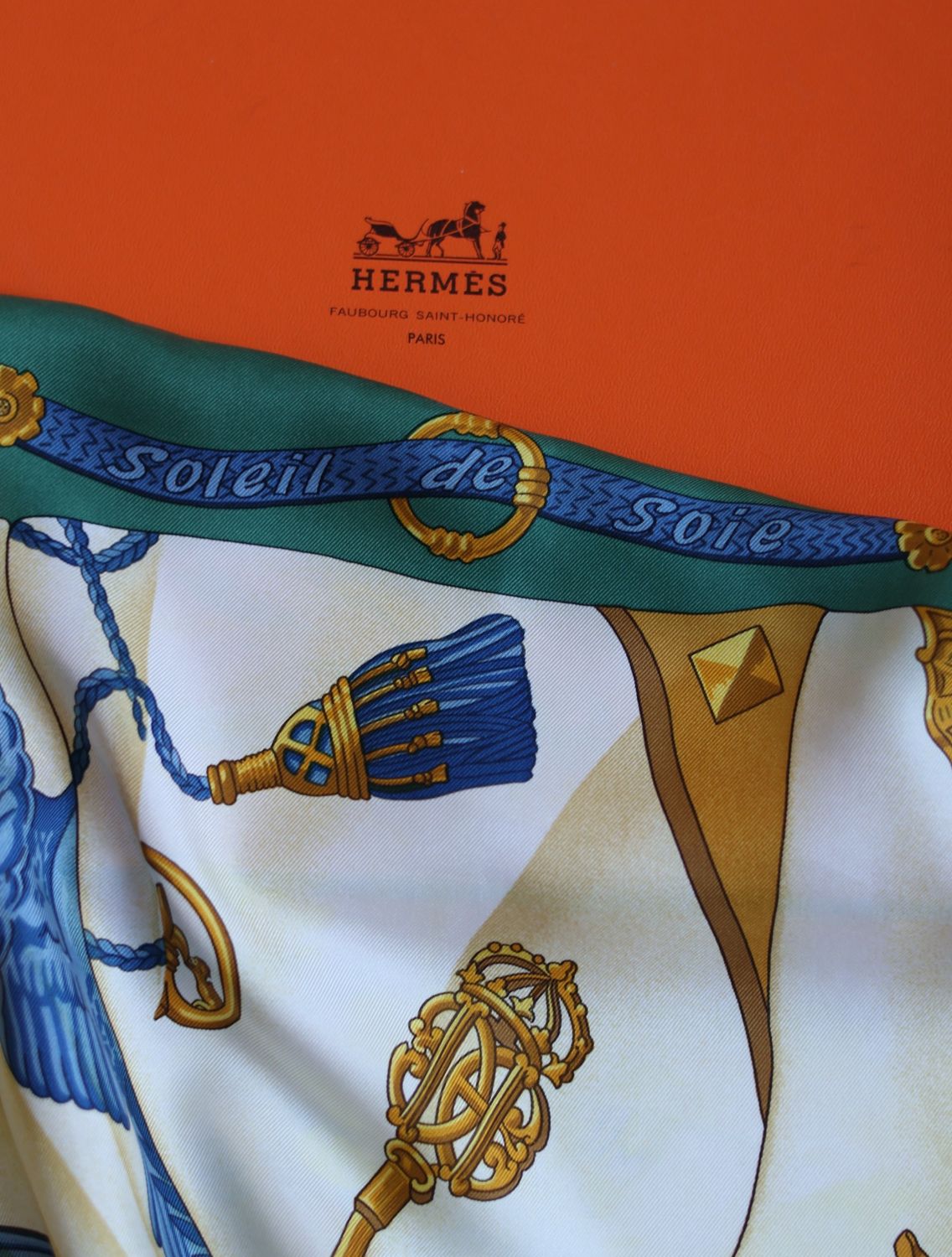 Hermès Soleil de Soie Silk Scarf