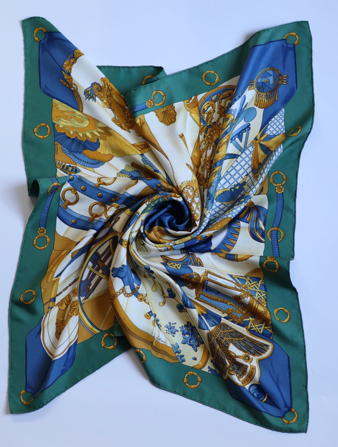 Hermès Soleil de Soie Silk Scarf