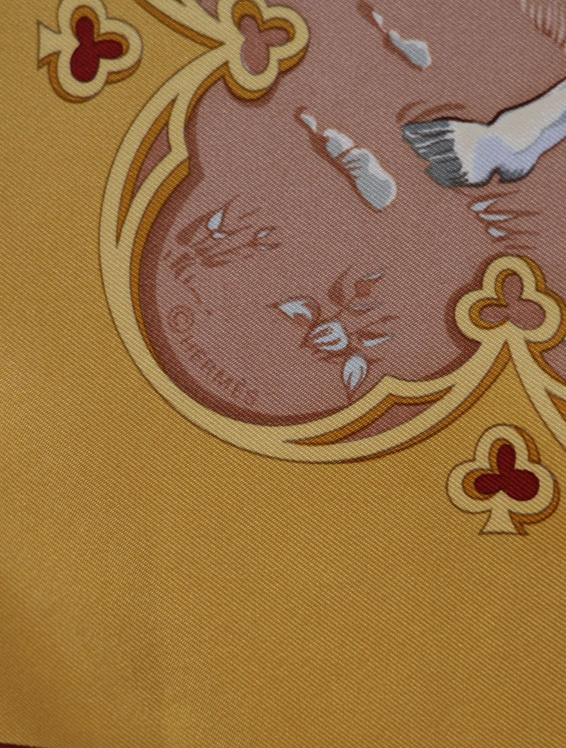 Hermès La Vie à Cheval Silk Scarf