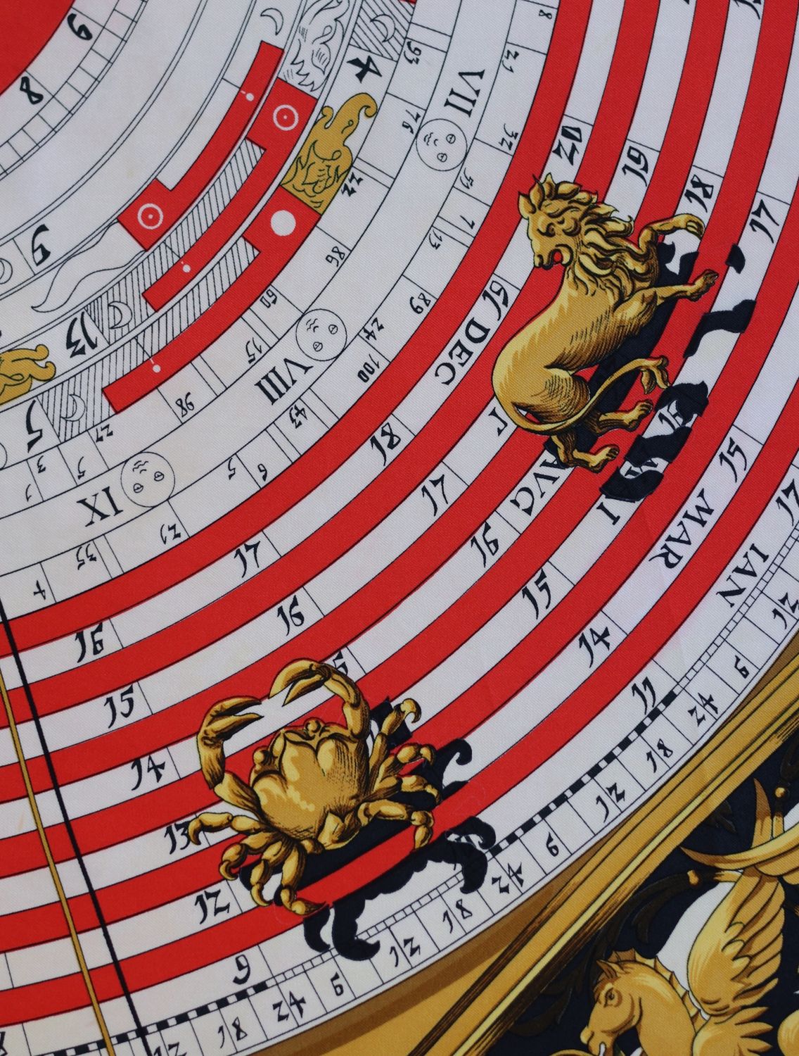 Hermès Astrologie Silk Scarf