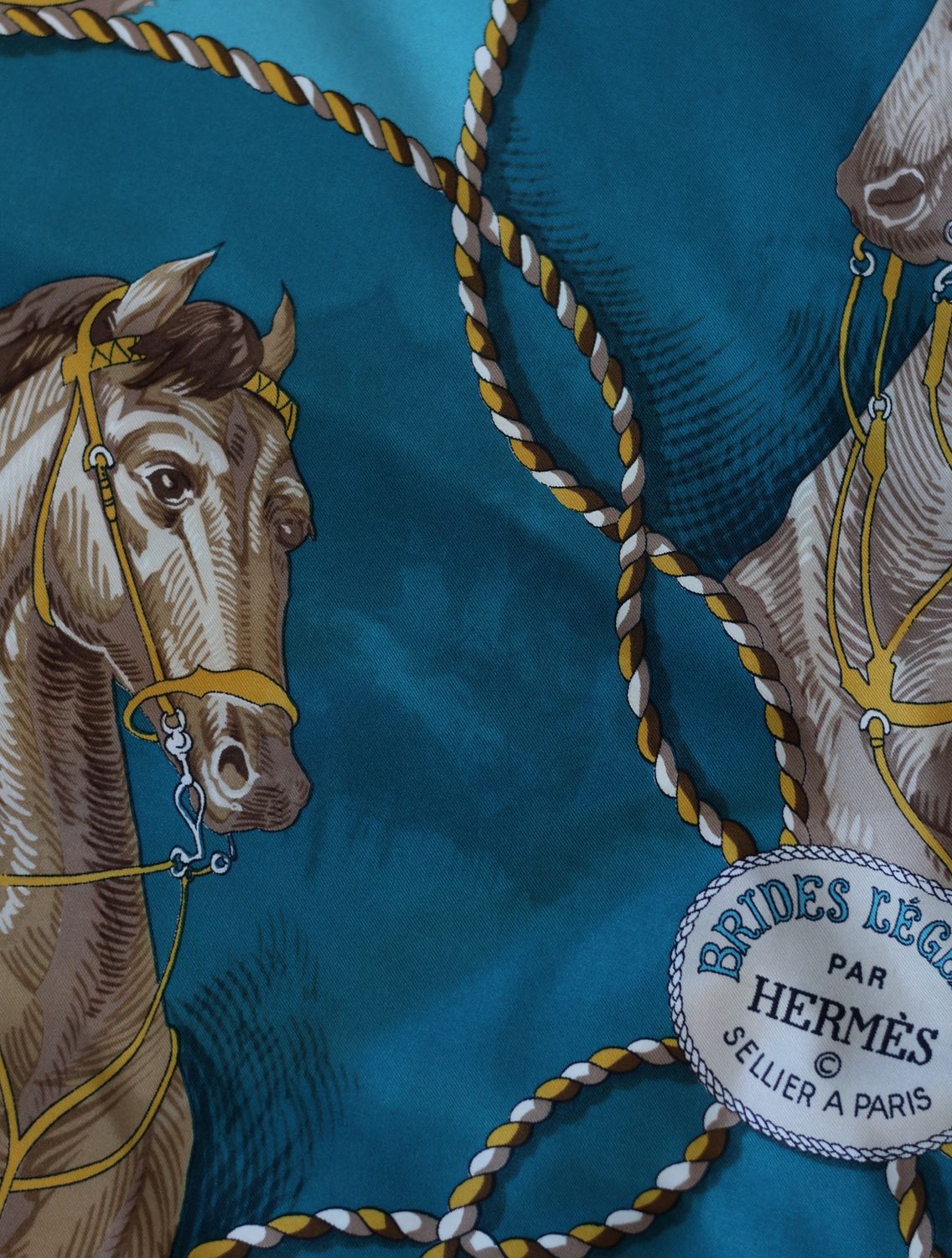 Hermès Brides Légères Silk Scarf