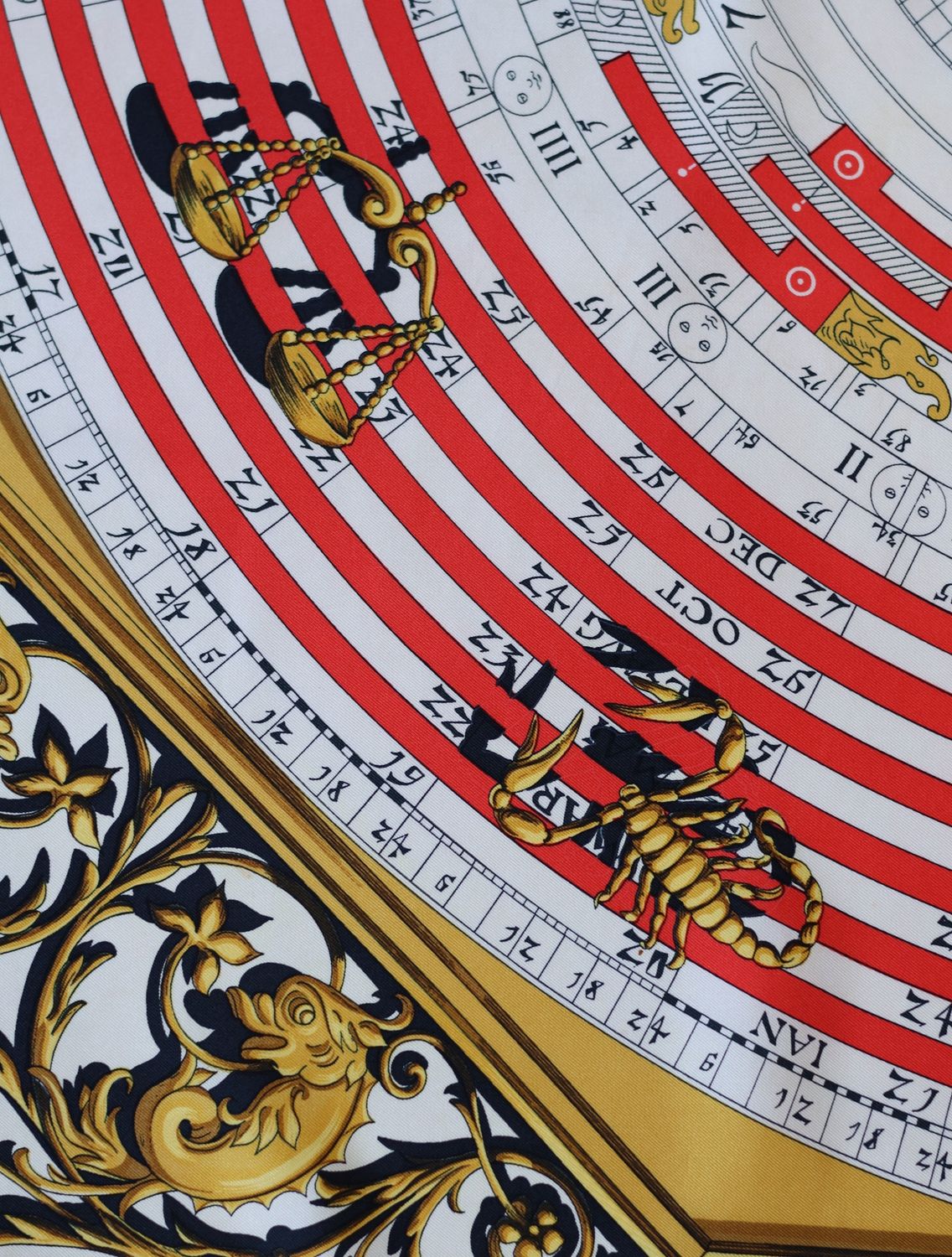 Hermès Astrologie Silk Scarf