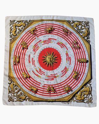 Hermès Astrologie Silk Scarf