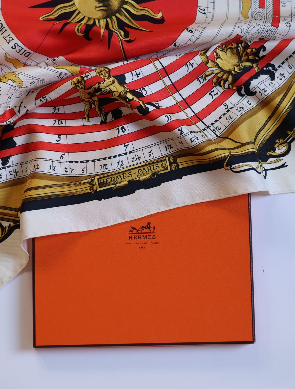 Hermès Astrologie Silk Scarf