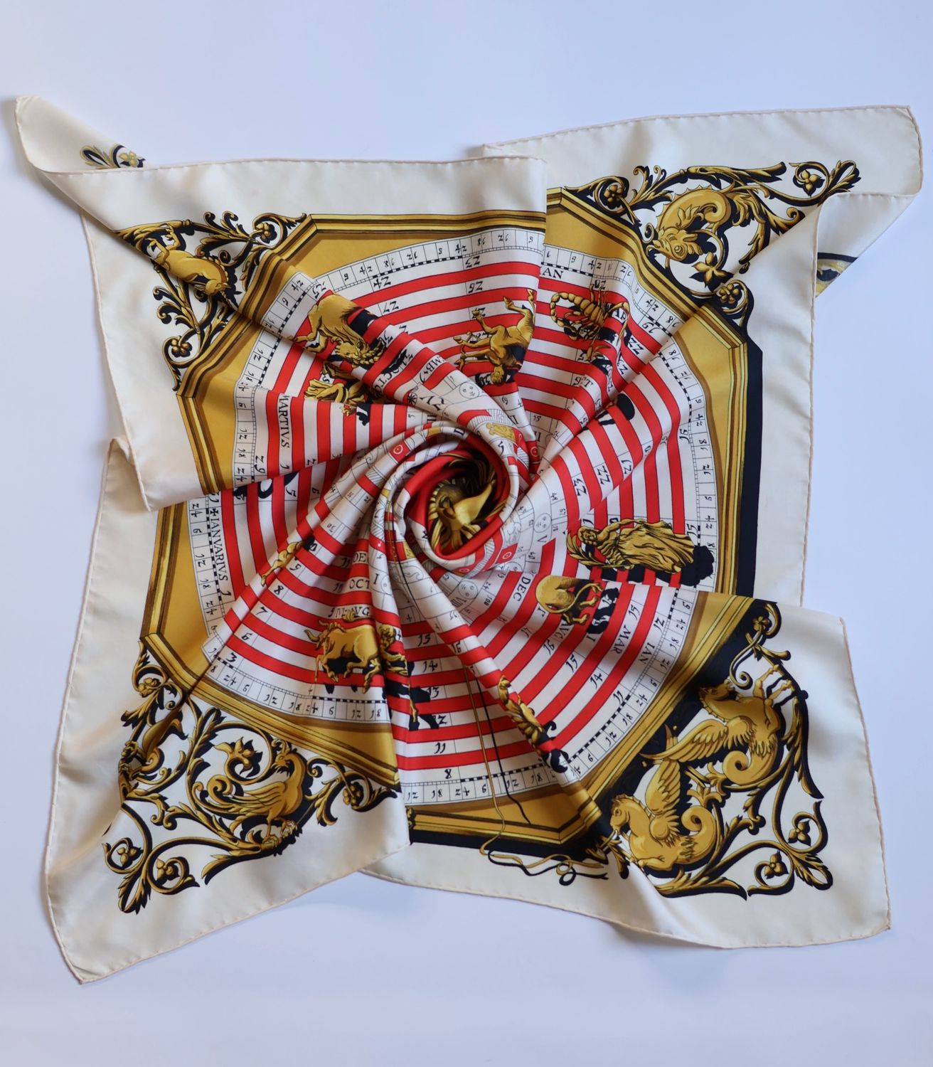 Hermès Astrologie Silk Scarf